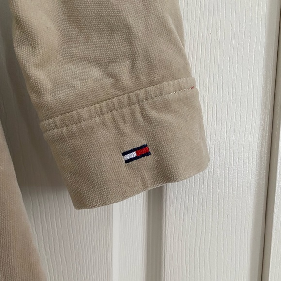 Tommy Girl Jeans Long Beige Coat - Picture 2 of 7